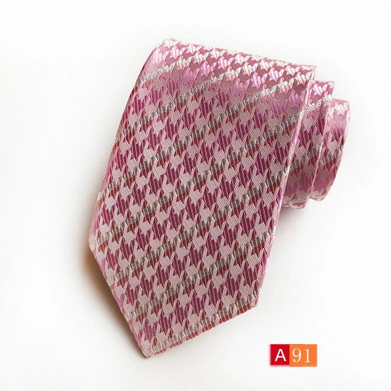 Men's Casual Formal Wear Polyester Jacquard Tie by GJG Denim