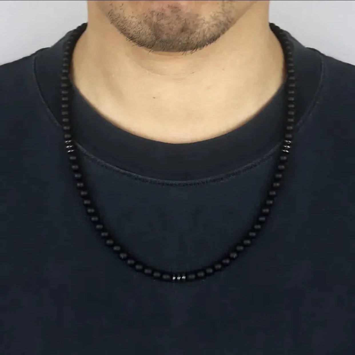 Beach Bohemian Necklace For Men by GJG Denim