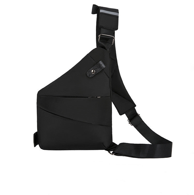 Men's Multifunctional Shoulder Bags Sports Chest Pack Bags by GJG Denim