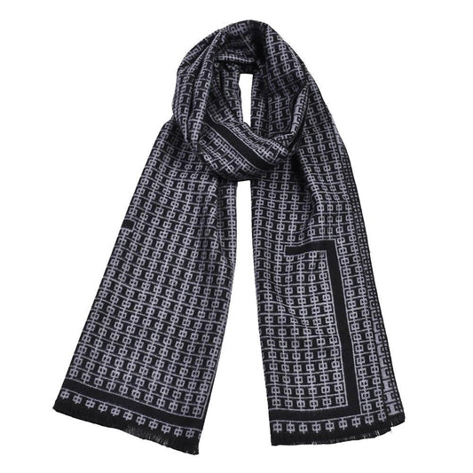 Double-sided Thick Warm Men's Knitted Scarf by GJG Denim