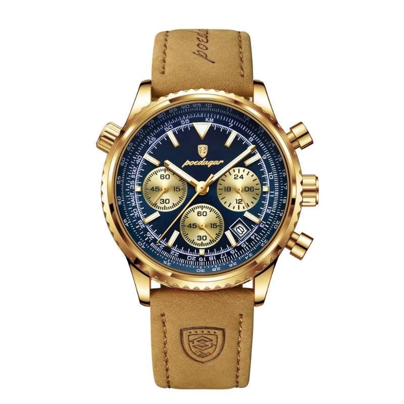 Automatic Mechanical Multi-function High-end Trendy Waterproof Watch For Men by GJG Denim