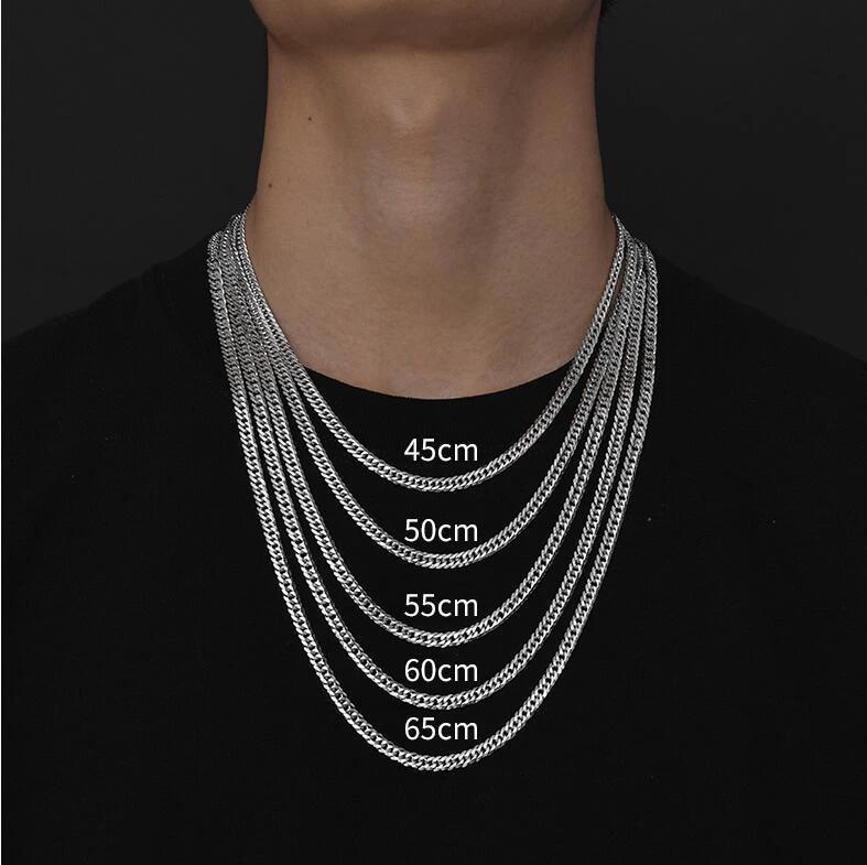 Titanium Steel Necklace For Men by GJG Denim