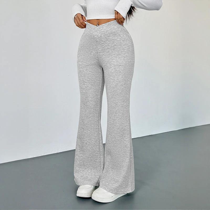 Women's Casual Daily Hot Girl Slim Fit Bootcut Trousers by GJG Denim