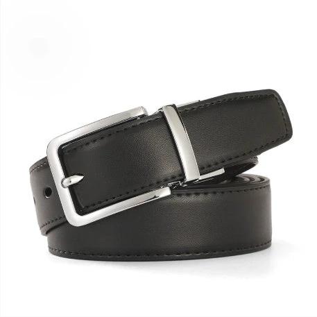 Men's Fashion Casual Rotating Pin Buckle Belt by GJG Denim