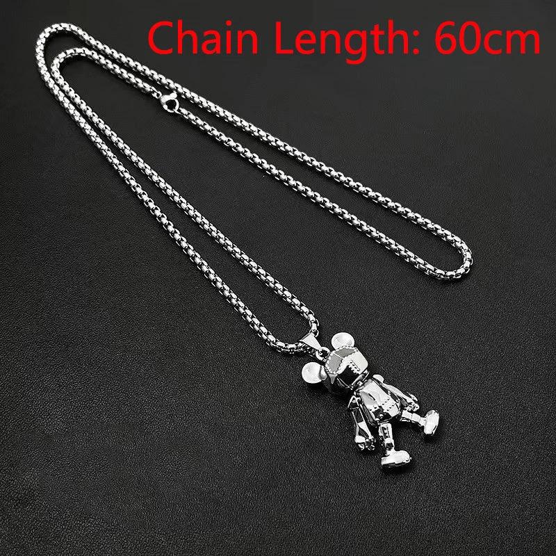 Men's Bear Necklace by GJG Denim