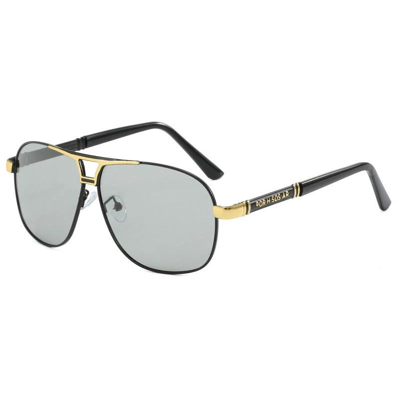 Men's Polarized Day And Night UV Protection Advanced Sense Color Changing Sunglasses by GJG Denim