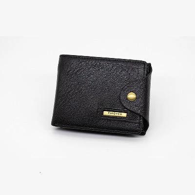 Short Horizontal Wallet Multifunctional PU Leather Wallet For Men by GJG Denim