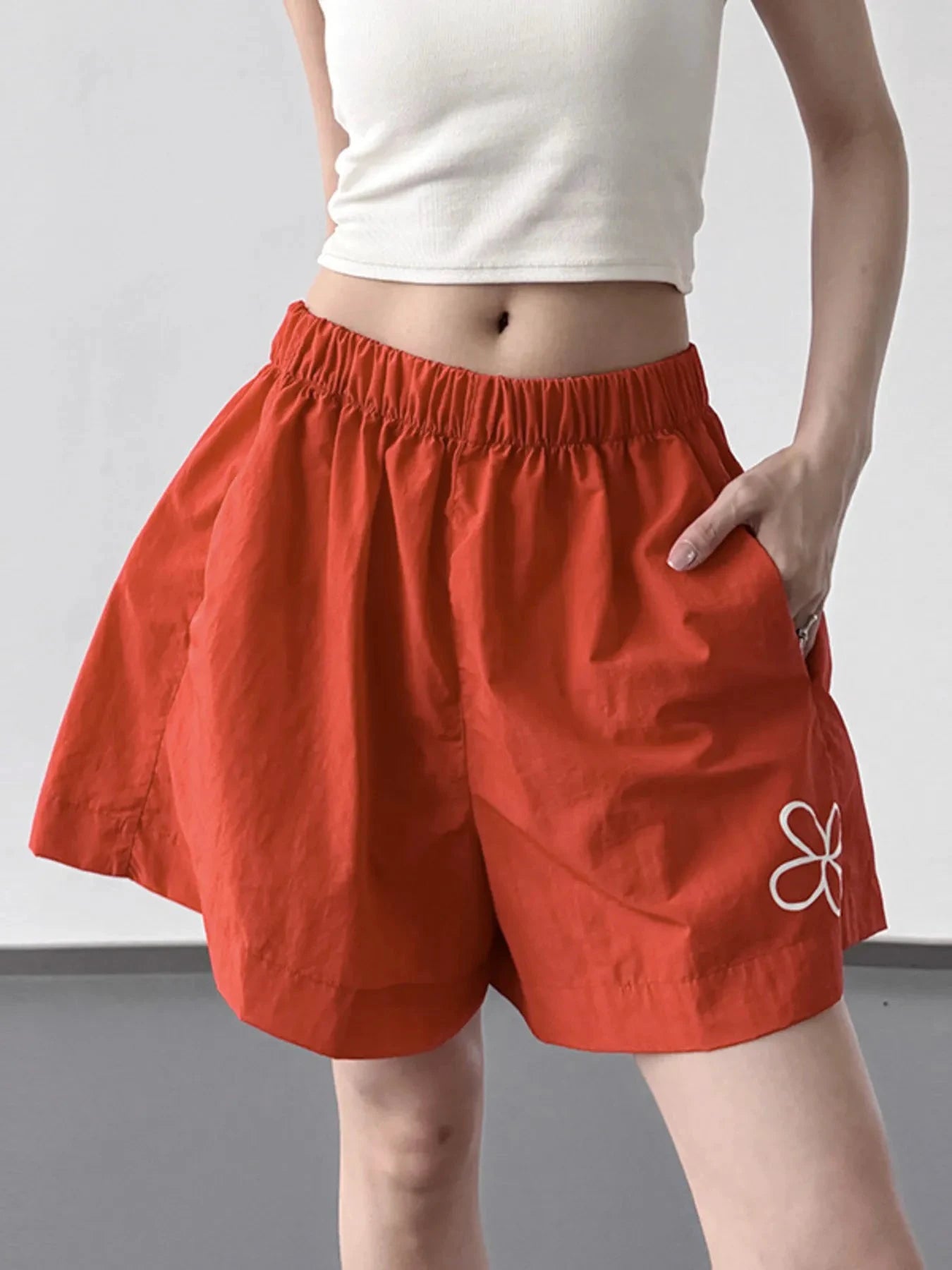 Elastic Waist Shorts by Lady Ros