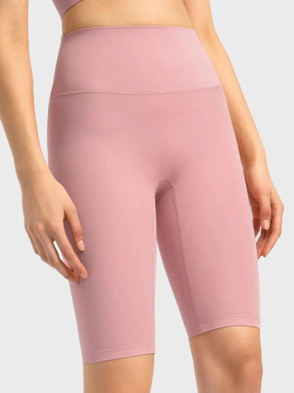 Millennia High Rise Wide Waistband Active Shorts by Lady Ros