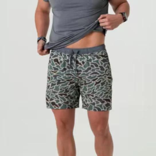 Men's Loose-Fit Beach Shorts by GJG Denim