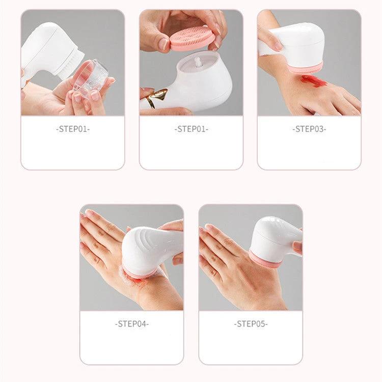 Electric Facial Cleanser Pore Cleaner Beauty Instrument by GJG Denim