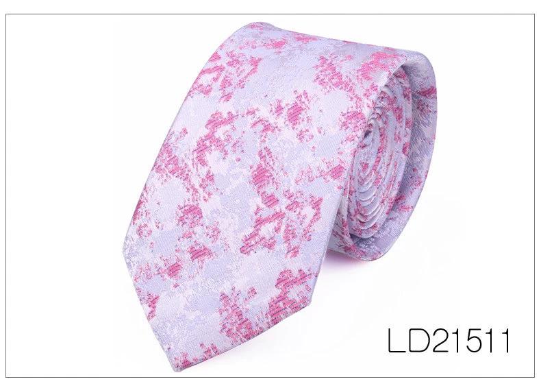 Men's Casual Fashion 6cm Flower Graffiti Tie by GJG Denim
