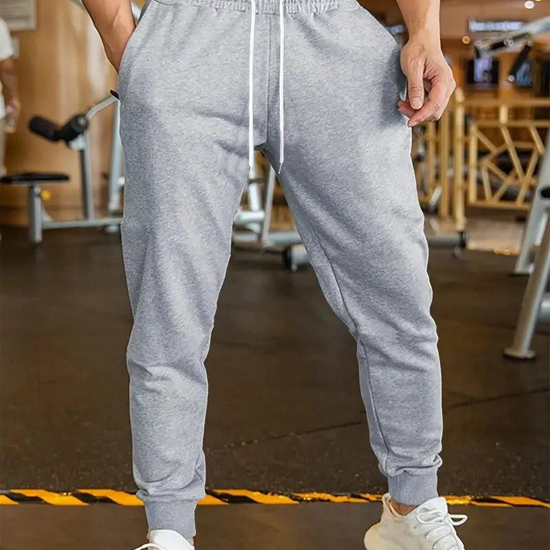 Men's Leisure Elastic Sweatpants by GJG Denim