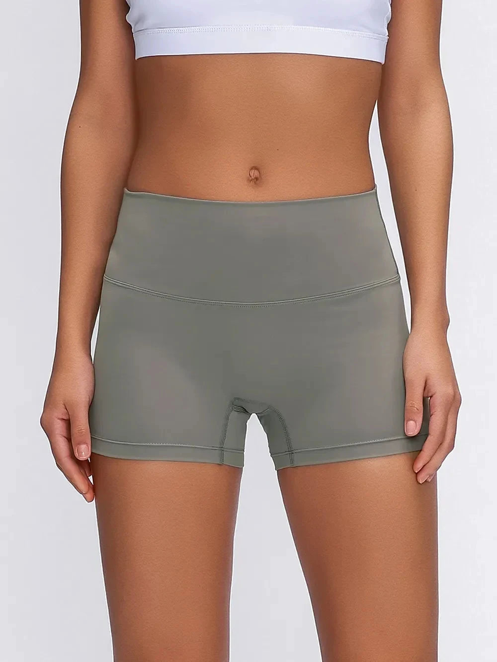 Millennia High Waist Active Shorts by Lady Ros
