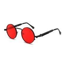 Stylish Round Steampunk Sunglasses by GJG Denim