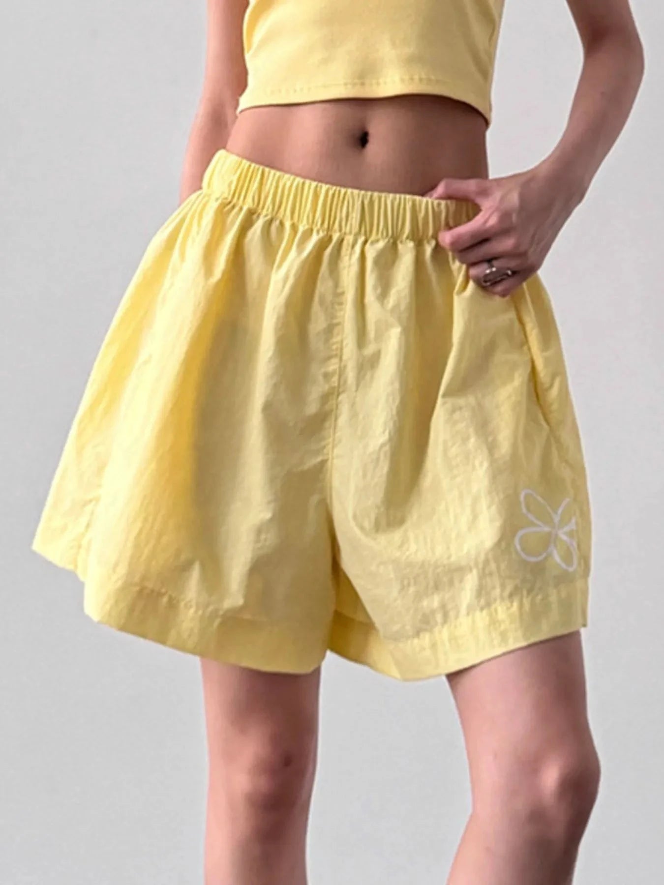 Elastic Waist Shorts by Lady Ros