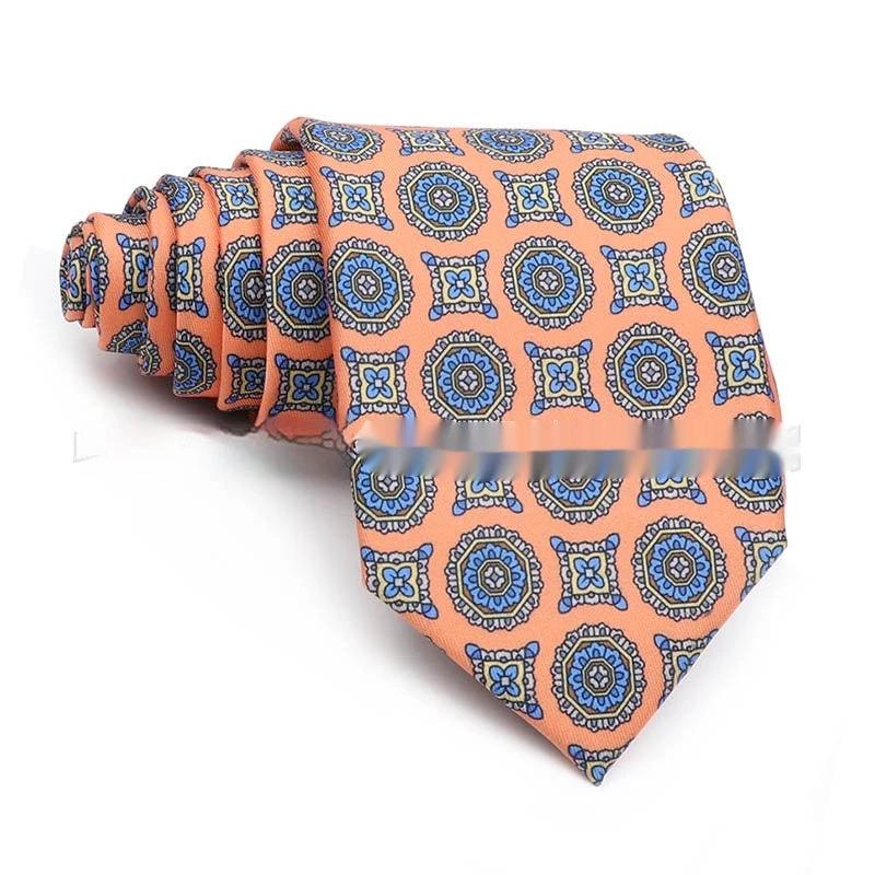 Business Polyester Men's Printed Tie by GJG Denim