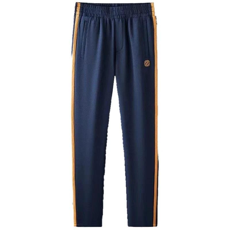 Side Stripes Slim-fit Casual Style Track Pants For Men by GJG Denim