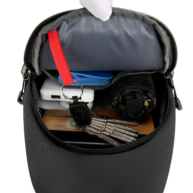 Multifunctional Men's Shoulder Crossbody Bag by GJG Denim