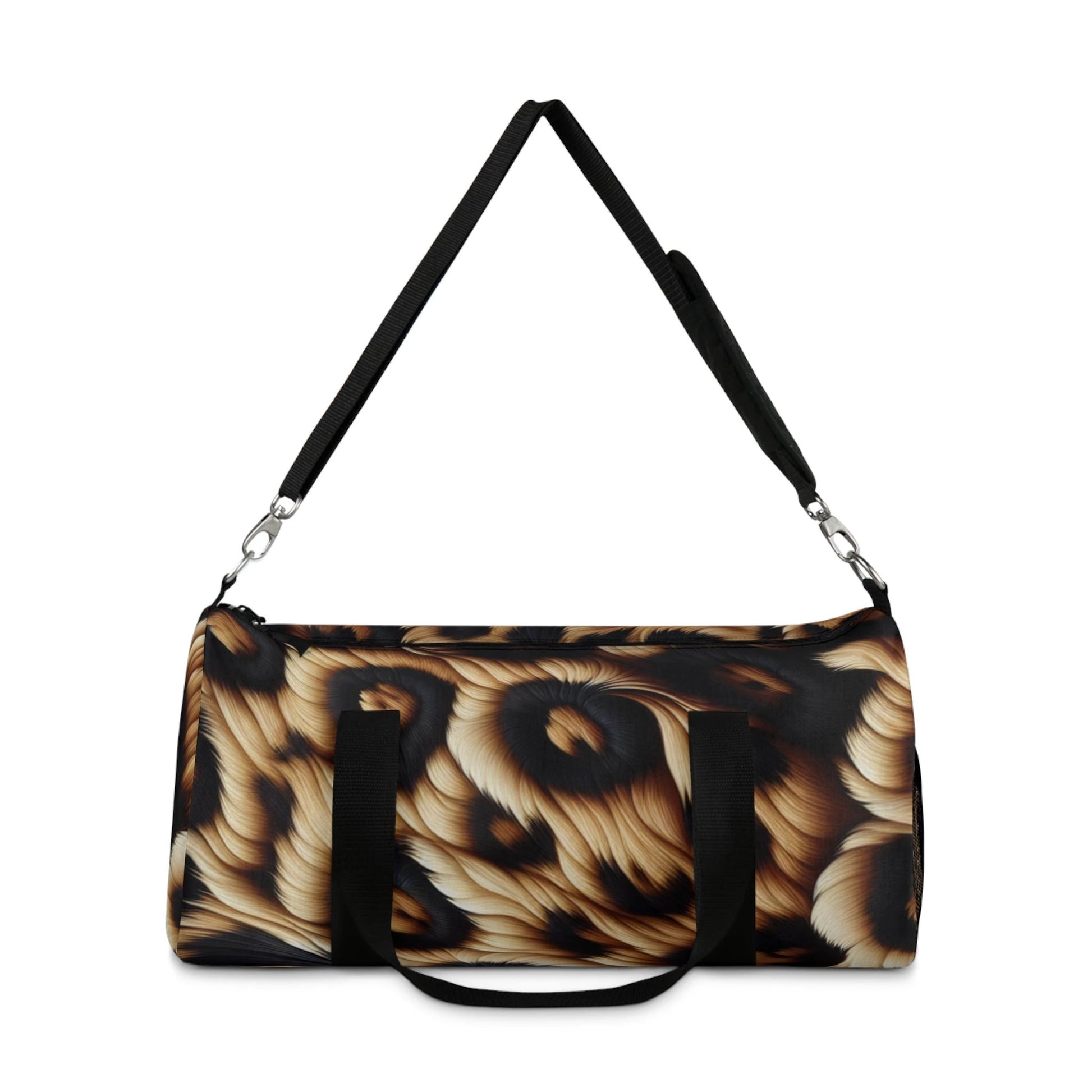 Stylish Patterned Duffel Bag - Perfect for Travel and Gym by Printify