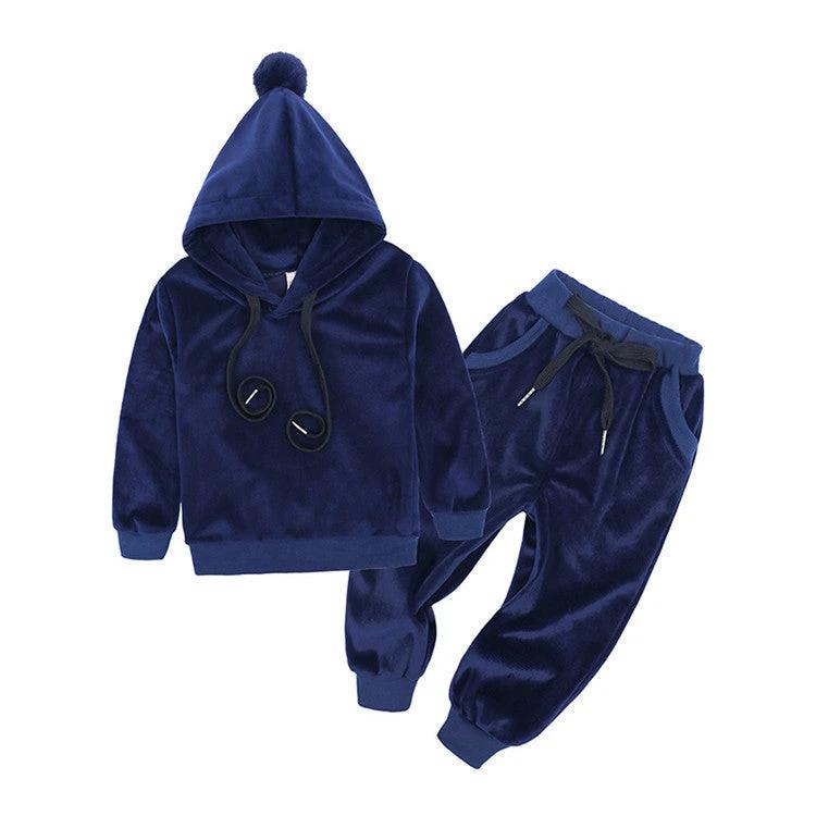 Children's gold velvet suit by GJG Denim