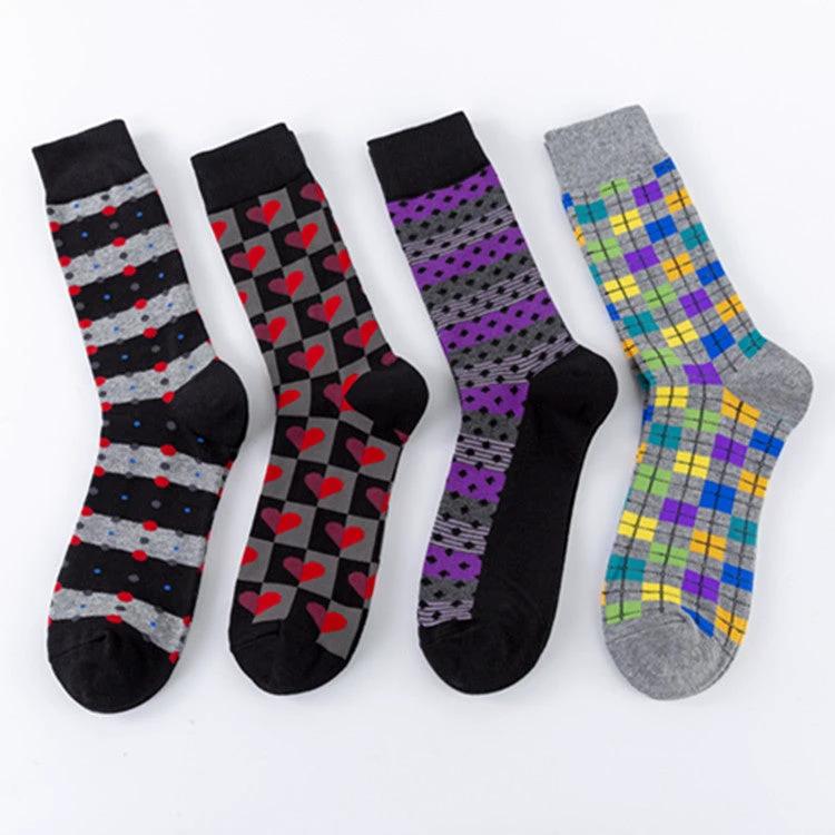 Men's Mid-calf Length Sock by GJG Denim