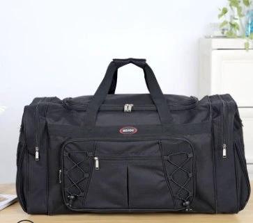 Oxford Cloth Shoulder Bag For Men by GJG Denim