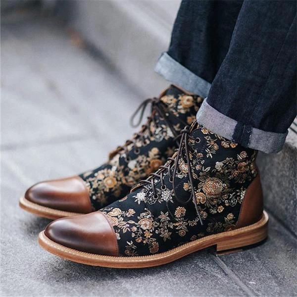 Men's Martin Retro Boots by GJG Denim