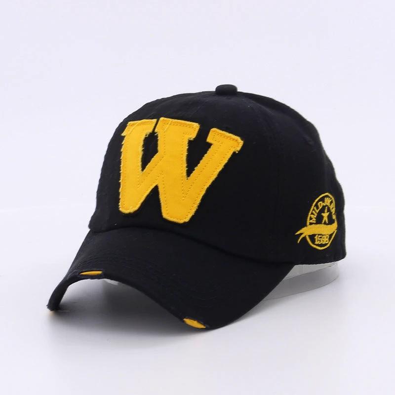Letter Patch Baseball Cap For Men by GJG Denim