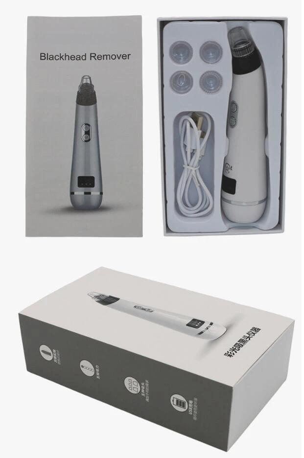 Blackhead Instrument Electric Suction Facial Washing Instrument Beauty Acne Cleaning Blackhead Suction Instrument by GJG Denim