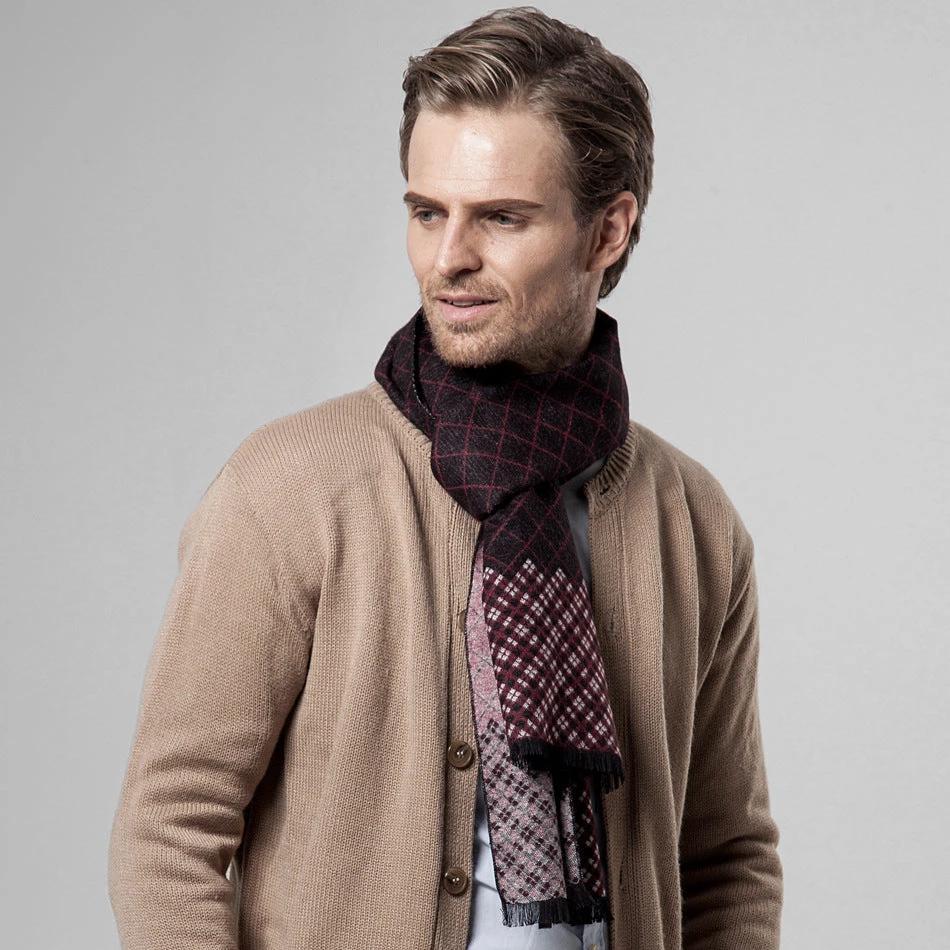 Men's Autumn And Winter Scarf by GJG Denim