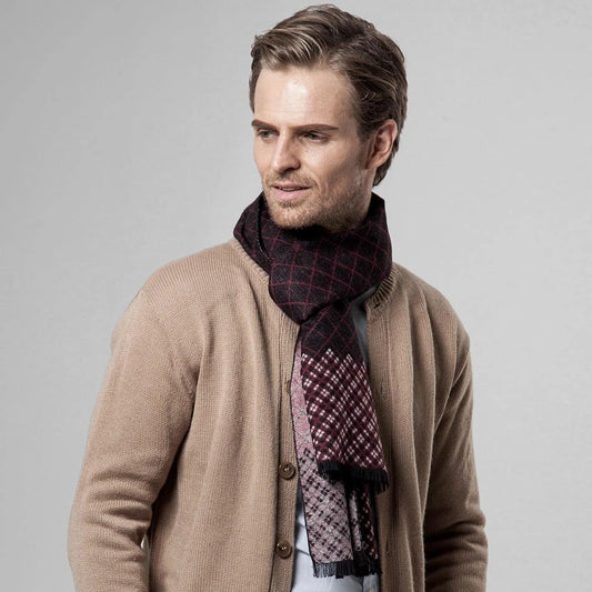 Men's Autumn And Winter Scarf by GJG Denim