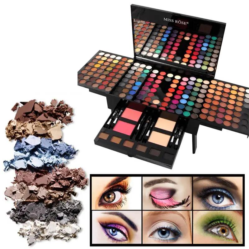 180 Colors Eyes Shadow Blush Set Personalized Piano-shaped Makeup Palette Box by GJG Denim