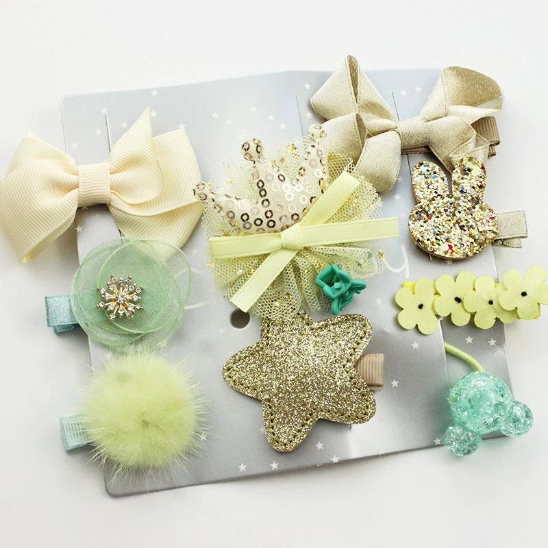 Baby baby headwear set Christmas gift box by GJG Denim
