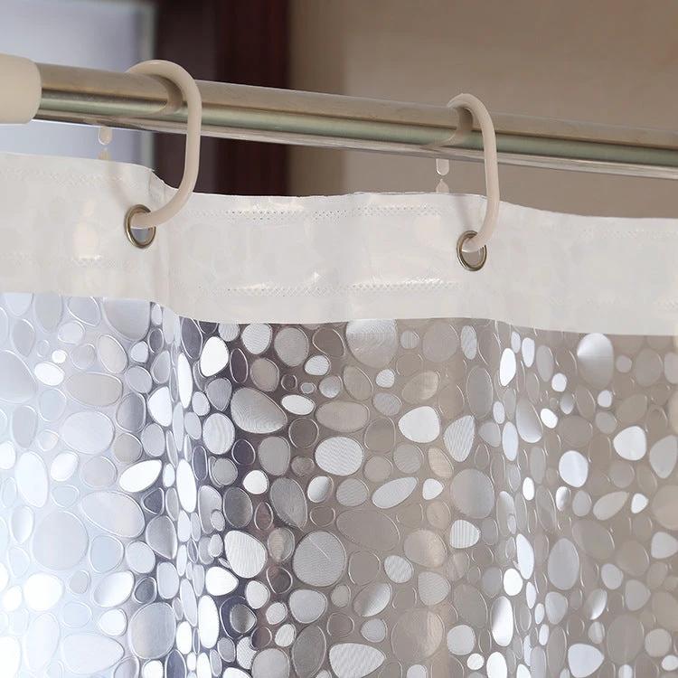 Waterproof Mildew Shower Curtain by GJG Denim