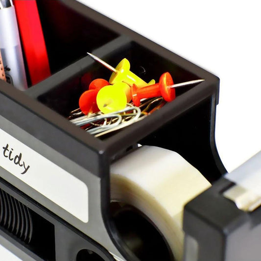 Cassette Tape Dispenser Pen/Pencil Holder by GJG Denim
