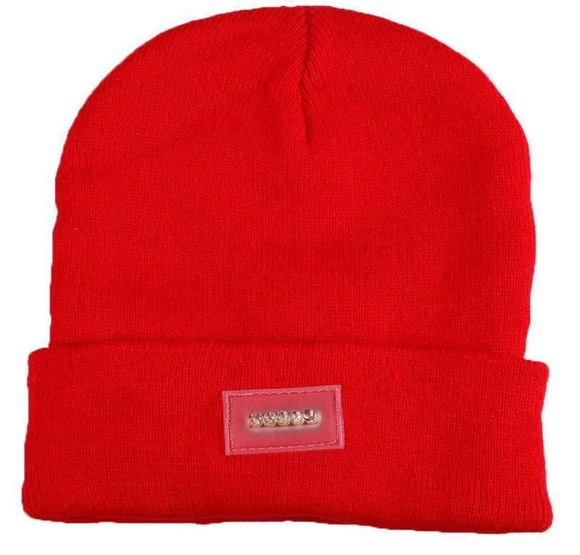 Men's LED Flashlight Beanie by GJG Denim