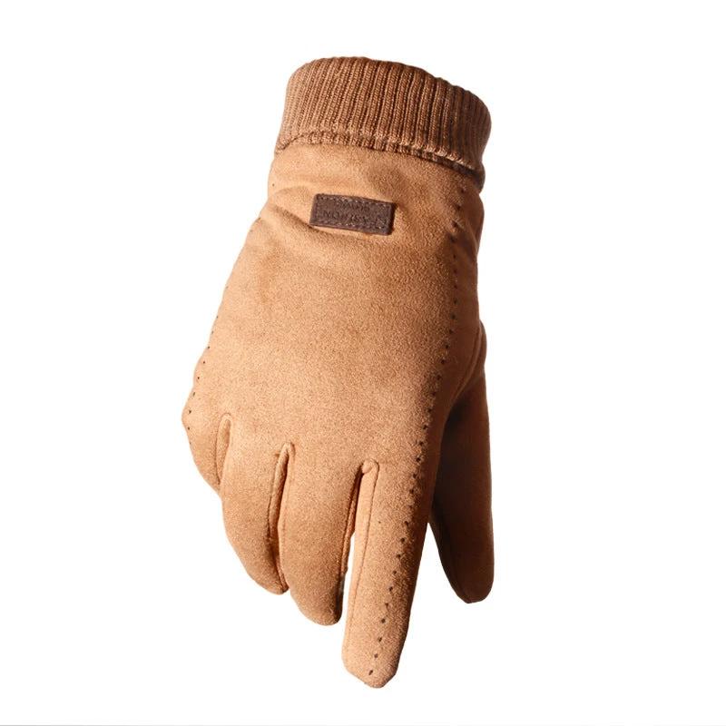 Men's Suede Gloves by GJG Denim