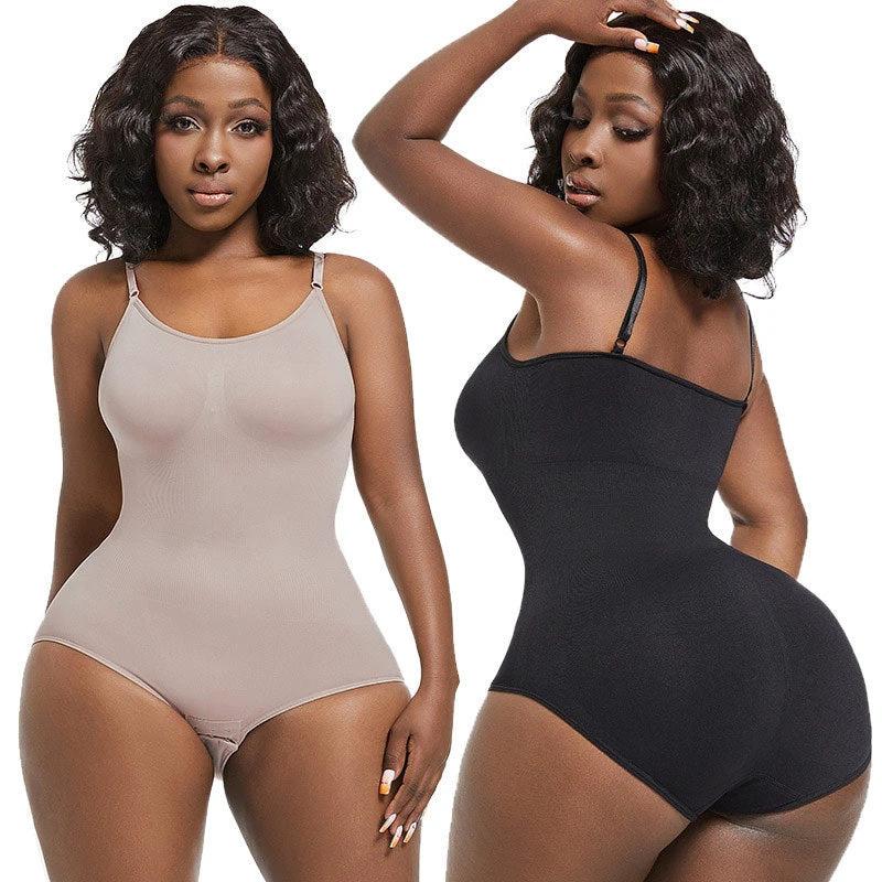 Body Shaping Women's Belly Shaping Jumpsuit Plus Size by GJG Denim