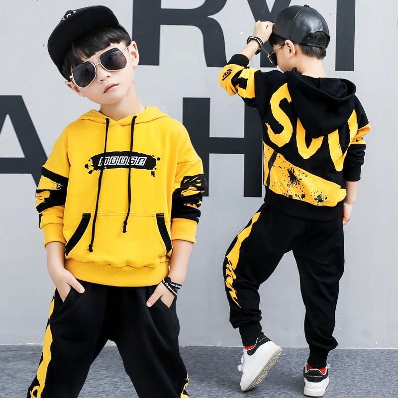 Boy's hooded sports suit by GJG Denim