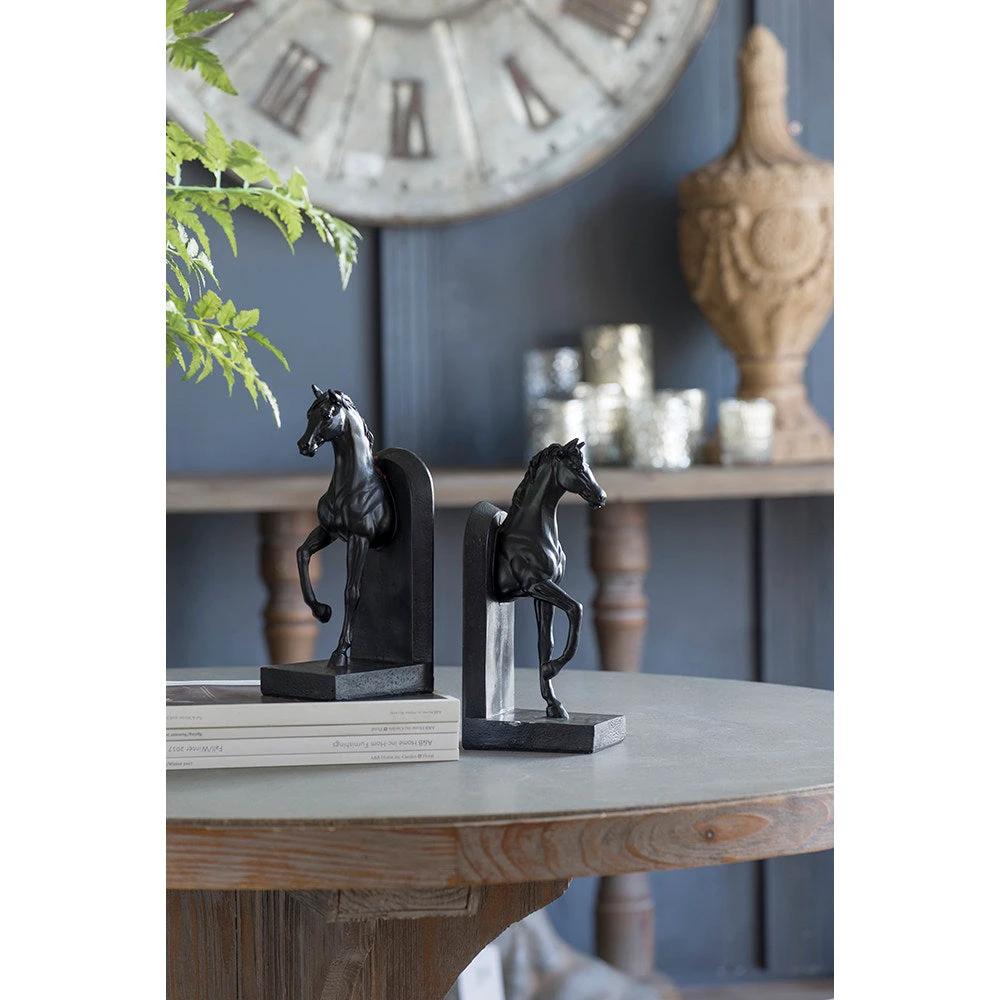 3D Animal Horse Bookends For Home Decor And Desk Accessories by GJG Denim