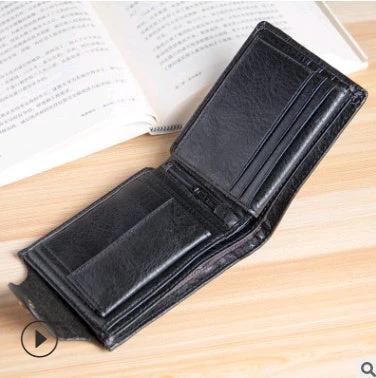 Men's Multi-functional Short Wallet by GJG Denim