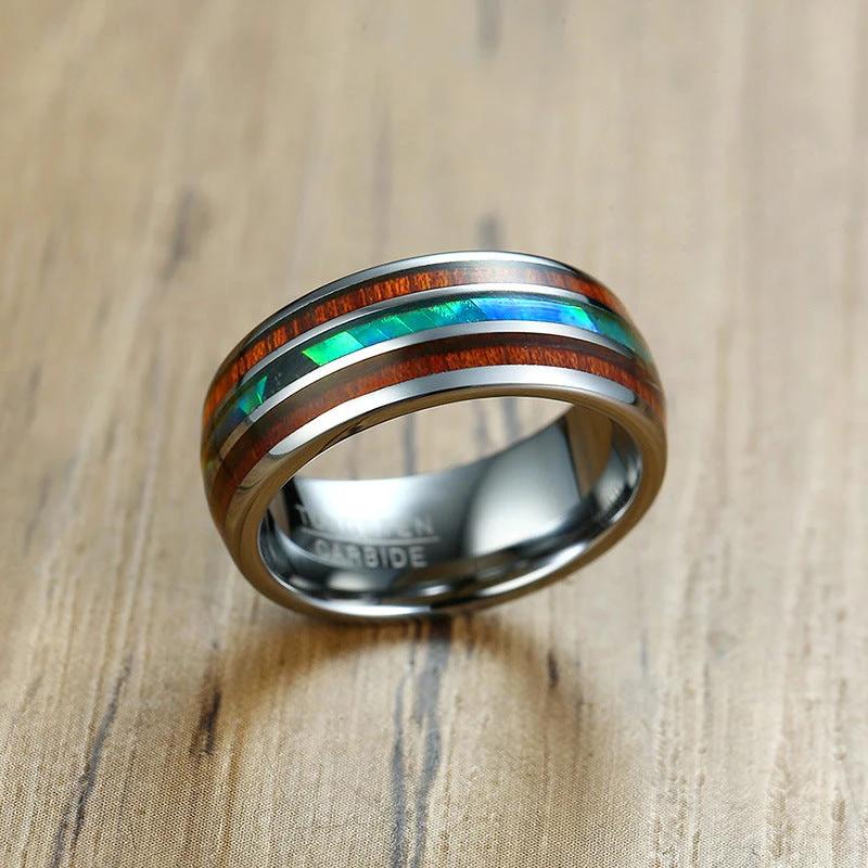 Tungsten Steel Ring For Men by GJG Denim