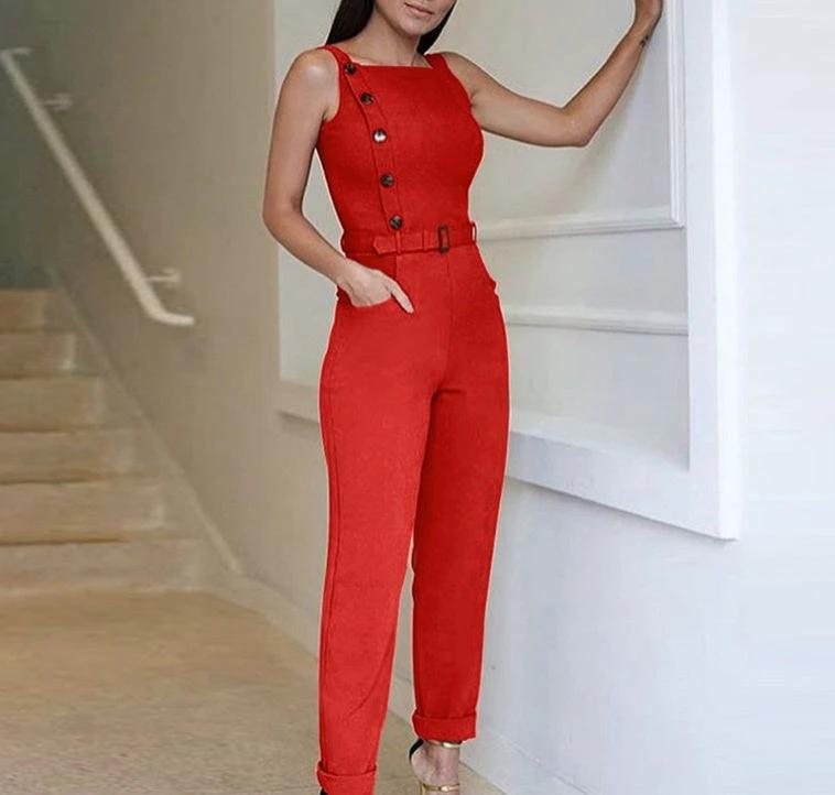 Sleeveless jumpsuit by GJG Denim
