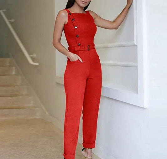 Sleeveless jumpsuit by GJG Denim