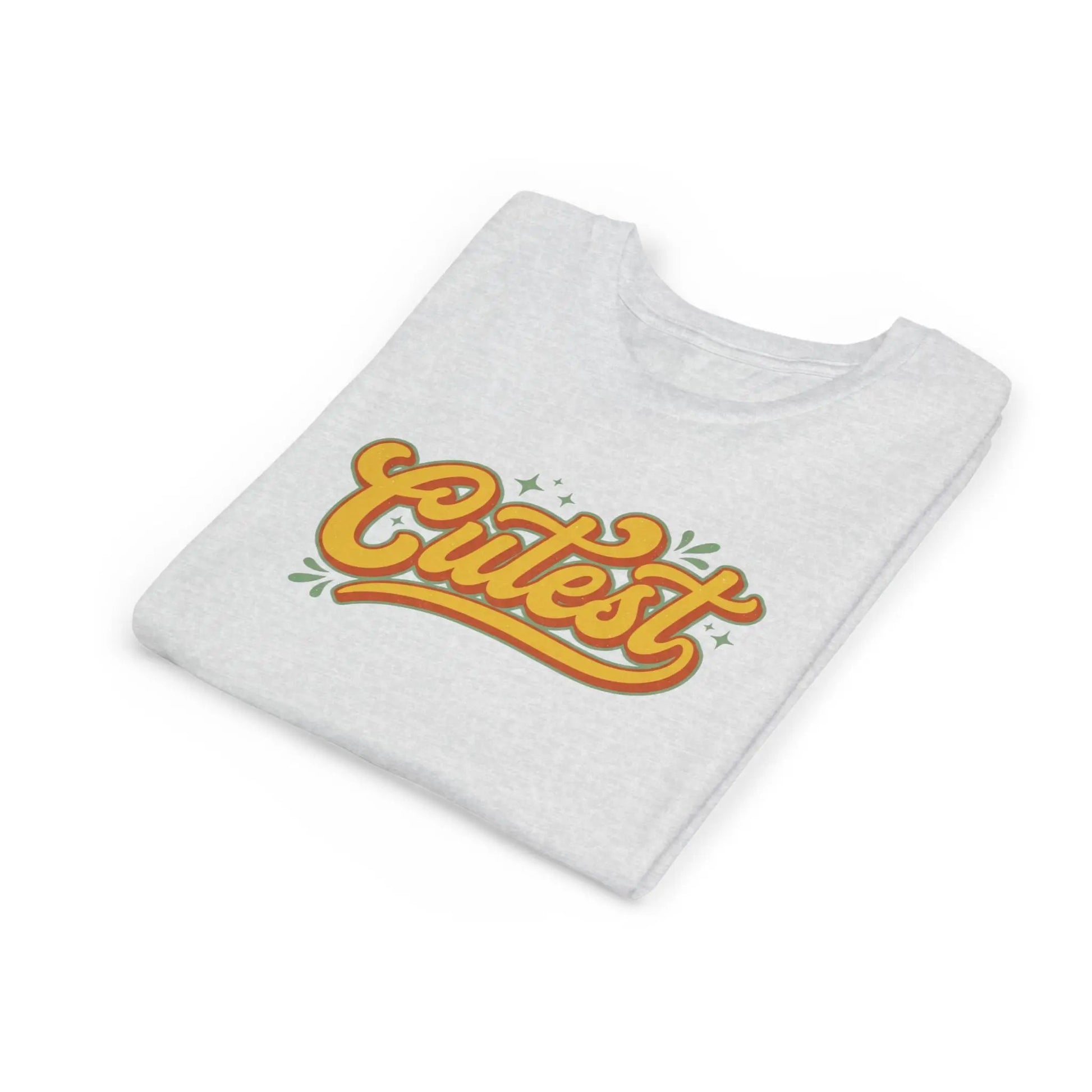 Cutest Youth Tee — Retro Script Kids T‑Shirt by Printify