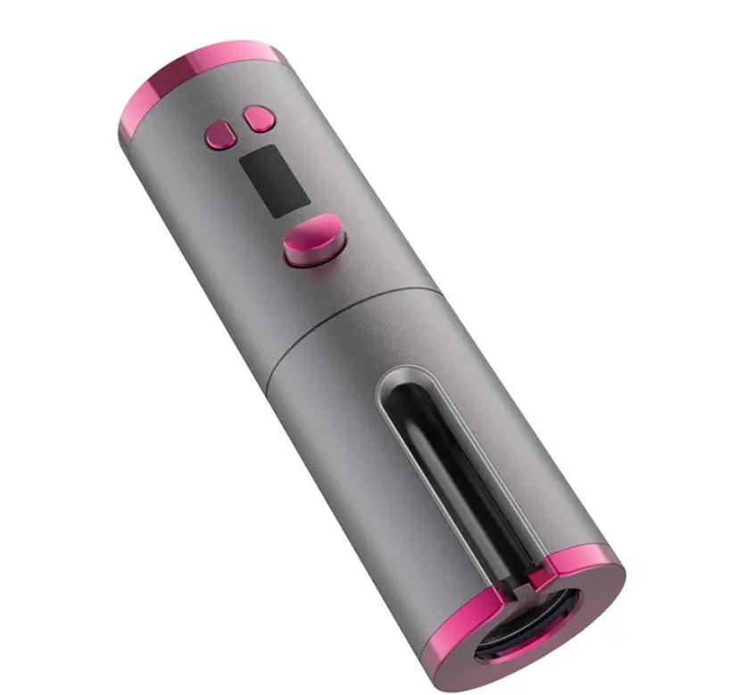 Curling Iron USB Wireless Multifunctional Charging Curler by GJG Denim