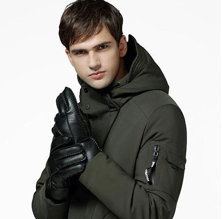 Men's Sheepskin Fur Gloves by GJG Denim