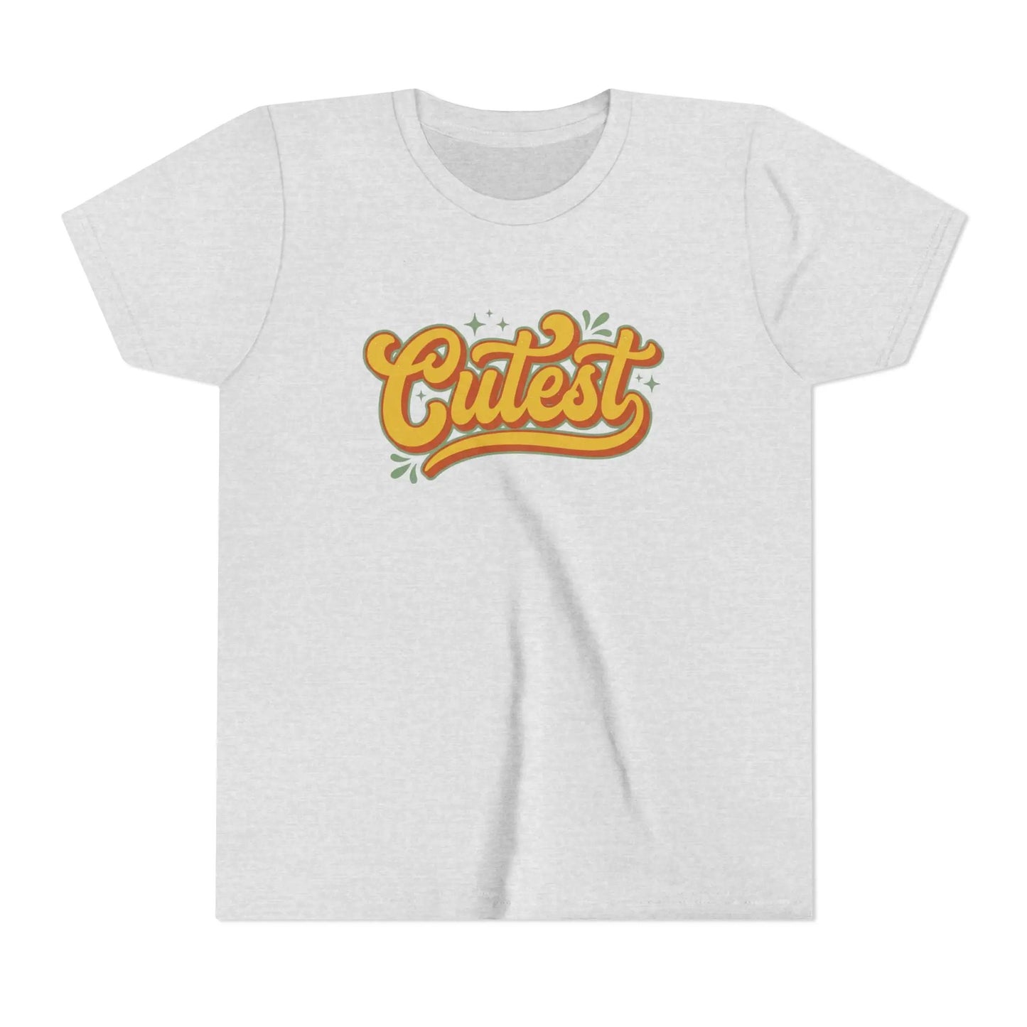 Cutest Youth Tee — Retro Script Kids T‑Shirt by Printify
