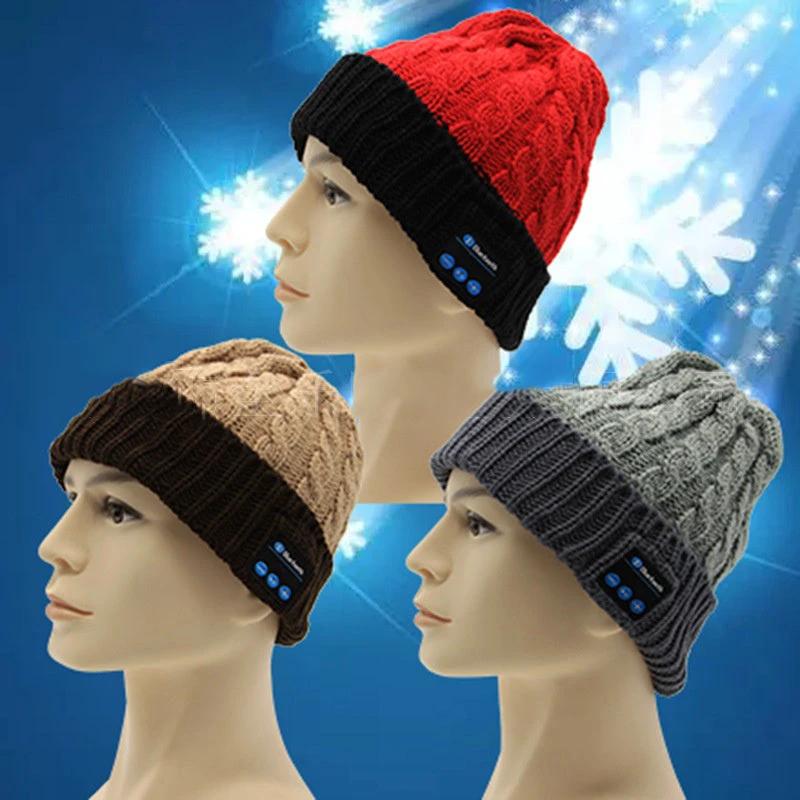 Men's Bluetooth Headset Beanie by GJG Denim